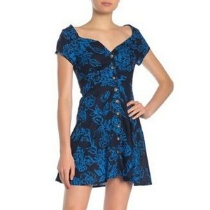 NWT FREE PEOPLE A Thing Called Love Mini Dress